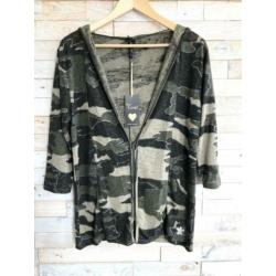 Key Largo vest camouflage groen, maat XL/42 - NP 69,95 - wyp