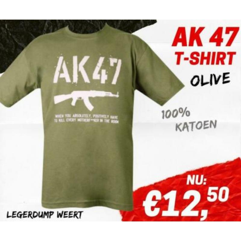 Stoere unisex t-shirts