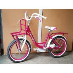 Troy meisjesfiets 16 inch Starlight roze