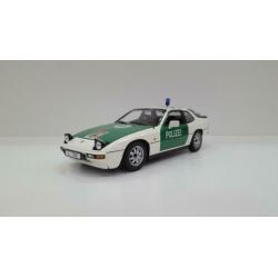 Minichamps Porsche 924 Polizei 1985 1:18 Nieuw