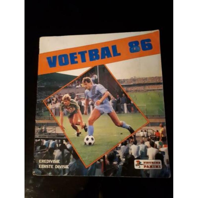 Panini VOETBAL 86 Album Compleet in MOOIE STAAT