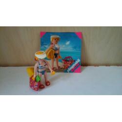 Playmobil special, vrouw naar strand