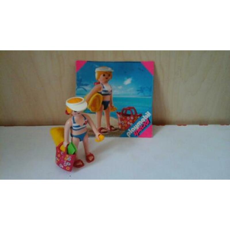 Playmobil special, vrouw naar strand