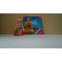 Playmobil special, vrouw naar strand