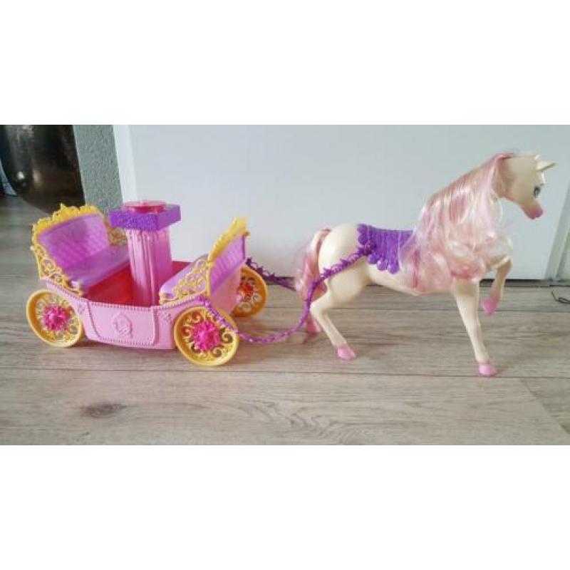 Barbiekoets met paard