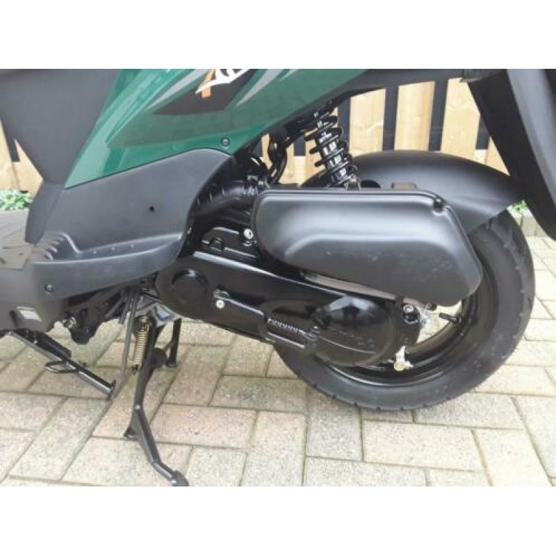 KYMCO AGILITY 12"Fat FR, windscherm, juni 2019, 333 km