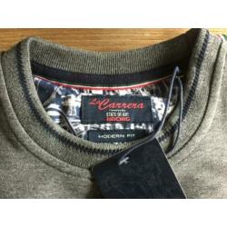 Carrera by state of art grijs sweater trui small bcbc NIEUW