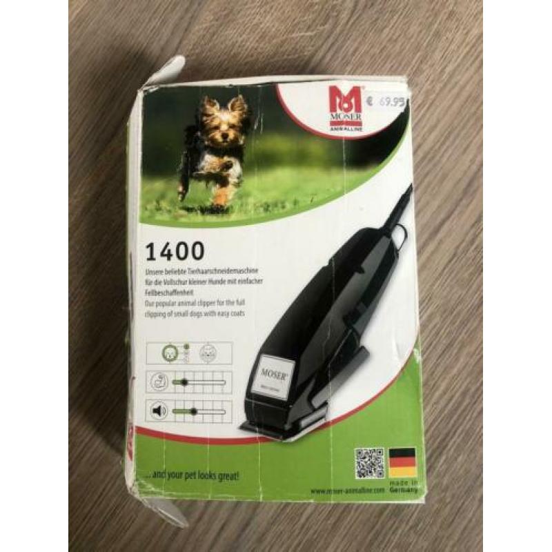 Tondeuse voor hond of kat ( Moser)