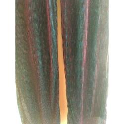 Coolcat glitter broek S 36 blauw roze feest tulle stretch