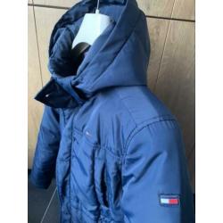 Tommy Hilfiger winterjas parka blauw maat 152