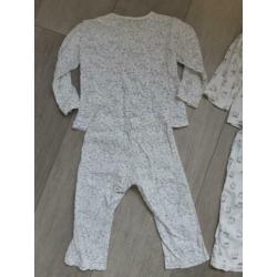 Pyjama's HEMA maat 86/92 met katten en muizen €2 per stuk