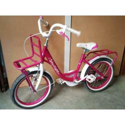 Troy meisjesfiets 16 inch Starlight roze