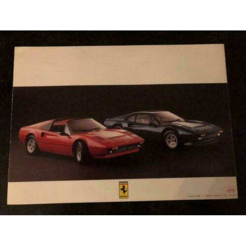 Folder Ferrari 308 Quattrovalvole