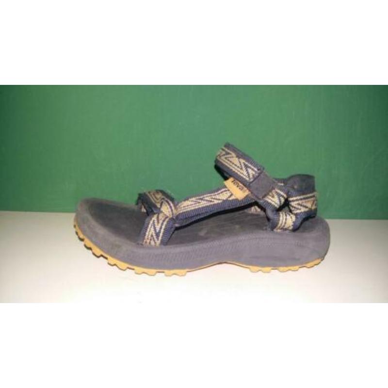 Teva sandalen blauw- geel maat 26