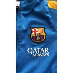 Barcelona trainingspak Qatar airways maat 92