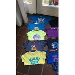 Shirts jongen korte mouw 98-104