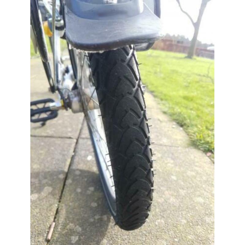 Stoere fiets 20 inch met 3 versnellingen.