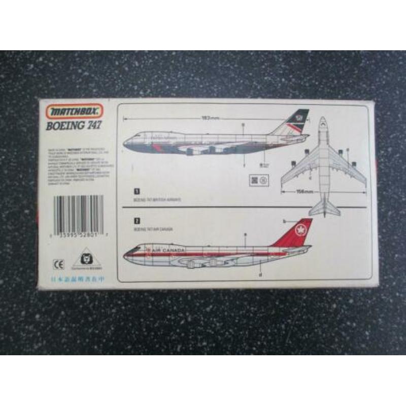 Matchbox | Boeing 747 | 1:390