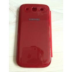 Samsung Galaxy S3 i9300 Flip Cover / Case Rood