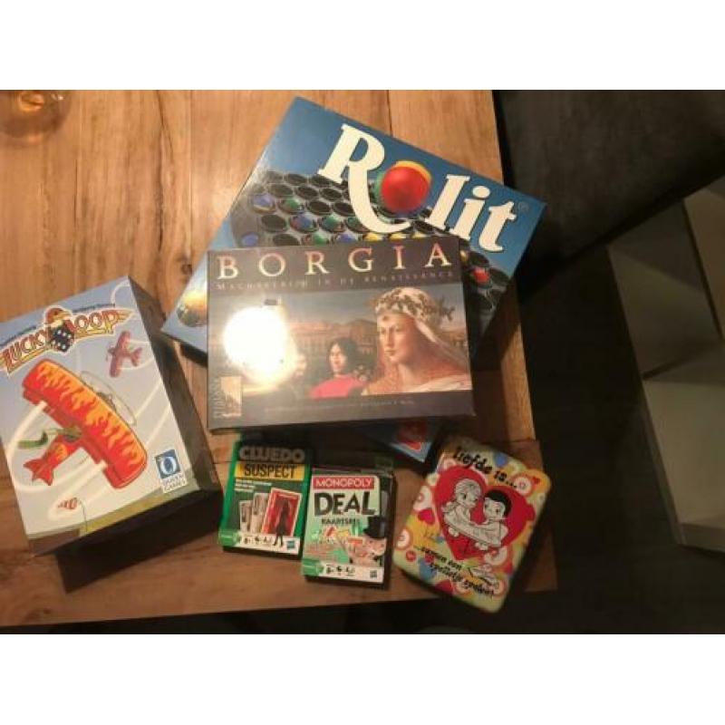 Set met diverse spellen!!