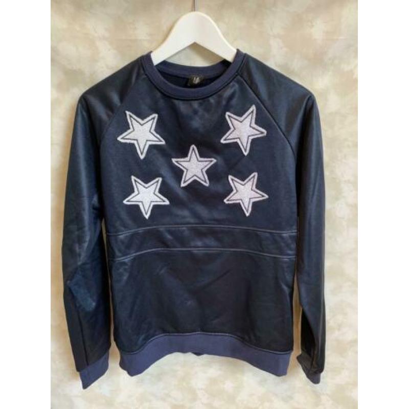 Super gave sweater met sterren van Loft1 (Maat M/L)