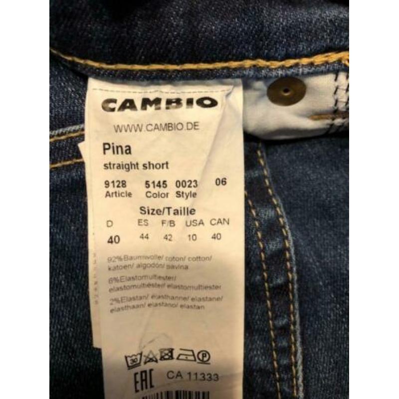 Cambio Pina Jeans straight short