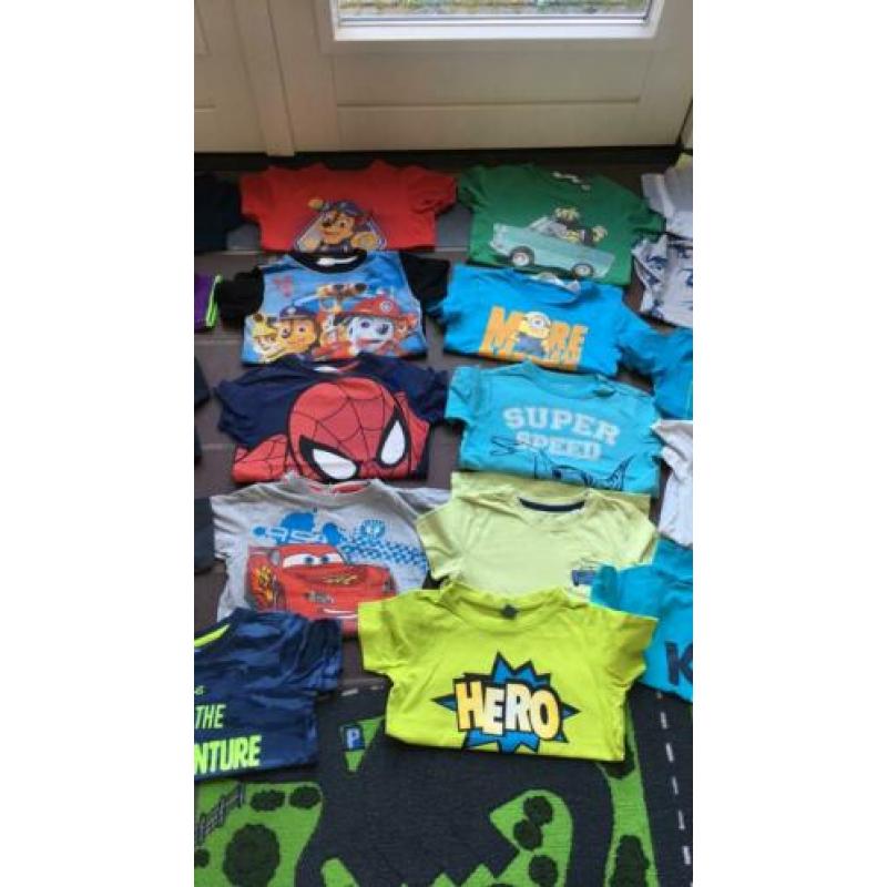 Shirts jongen korte mouw 98-104