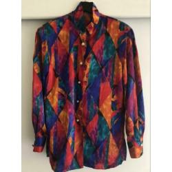 Yarell multicolor blouse maat 38