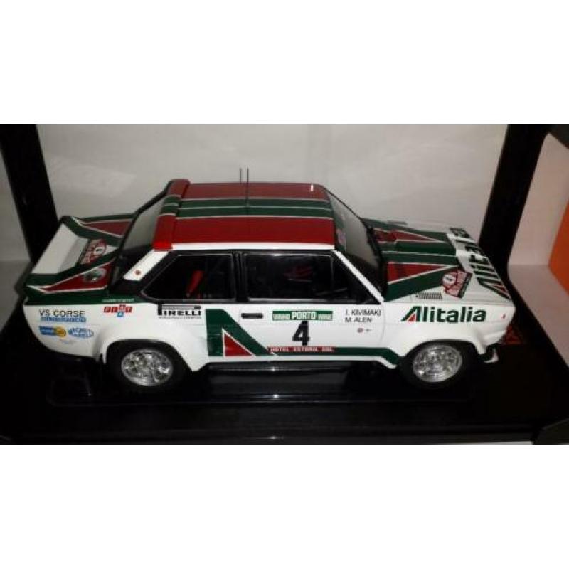 Ixo 1:18 Fiat 131 Abarth, No.4, Rallye WM, Rallye Portugal,