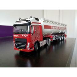 Wsi limpens elsloo volvo fh4 trekker met bulktrailer