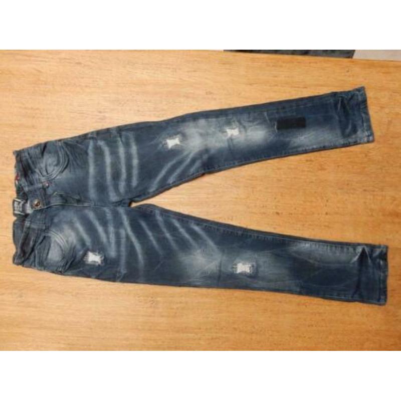 Stoere slim fit jeans (Model Davi) maatje 152