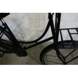 Fiets 605: Oma-fiets damesfiets, maat: 57cm