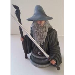 Bust Gandalf Le Gris Gentle Giant LOTR The Hobbit (No weta)