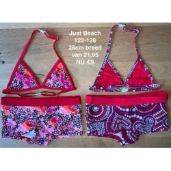 Bikini, short, shirt 122-128 Zee&Zo NIEUW