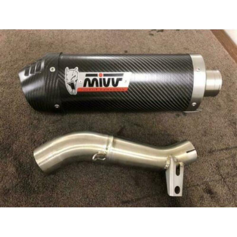 Mivv carbon uitlaat demper Honda CB 500 X CB500X 2016 2017