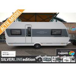 Hobby De Luxe 540 uff 2020 SILVERLINE ACTIE SUPER COMPLEET