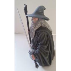 Bust Gandalf Le Gris Gentle Giant LOTR The Hobbit (No weta)