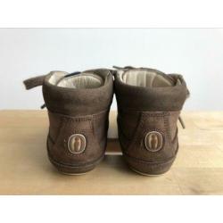 Shoesme babyproof bruin leren halfhoge schoentjes maat 20