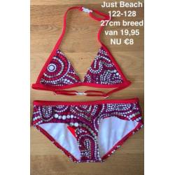 Bikini, short, shirt 122-128 Zee&Zo NIEUW