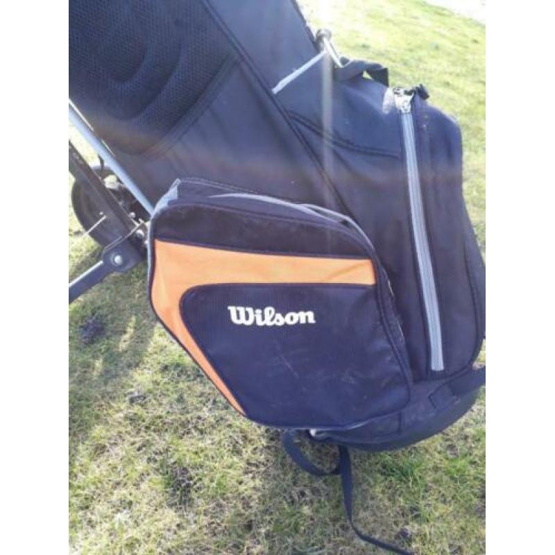 Golftrolley met tas