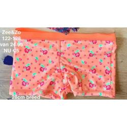 Bikini, short, shirt 122-128 Zee&Zo NIEUW