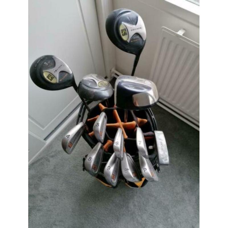 Beginnersset heren met golftas