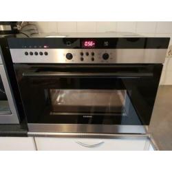 Mooie Bosch RVS inbouw oven met magnetron functie te koop