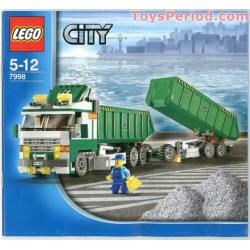 Lego city 7998 lcb truck groene vrachtwagen