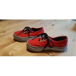 VANS rood Sneakers maat 27