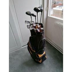 Beginnersset heren met golftas