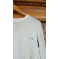 Nike Longsleeve beige wit maat M