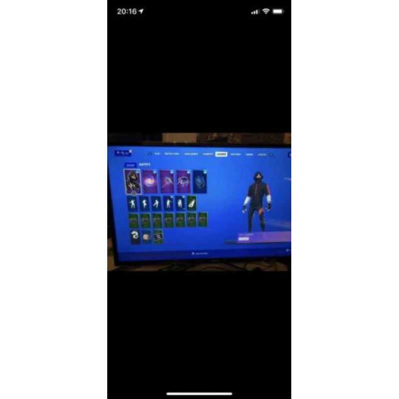 Fortnite stacked account og ikonik + galaxy + glow skin