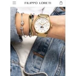 Filippo Loreti Venice Moonphase Gold Mesh