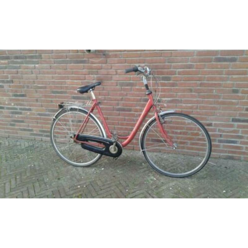 Damesfiets 7V 56-57cm Rijklaar!!!